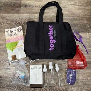 Doterra Essential Oil Bundle: Bag diffuser-necklace spray bottles Car-diffuser+